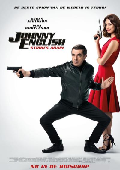 Johnny English Strikes Again (122 screens)
