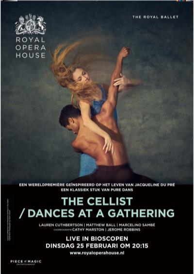 Royal Opera House: The Cellist / Dances at a Gathering (53 screens)