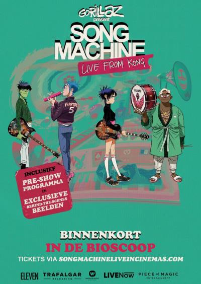 Gorillaz: Song Machine Live from Kong (19 screens)