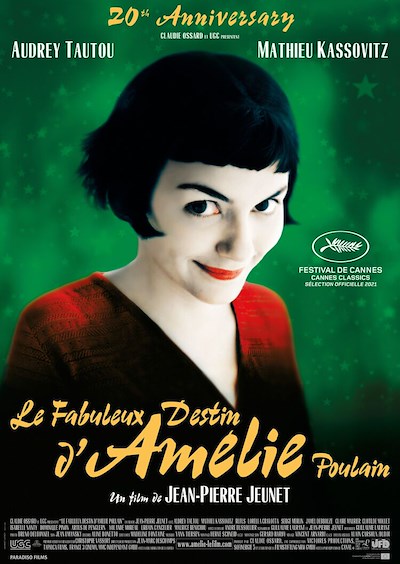 Amélie – 20th anniversary (55 screens)