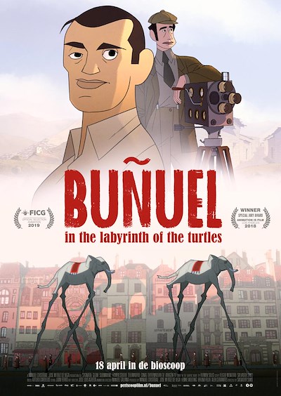 Bunuel in the labyrinth of the turtles (24 screens)