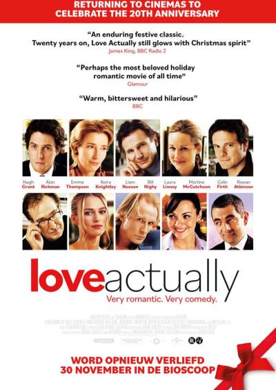 Love Actually 20th Anniversary (79 screens)